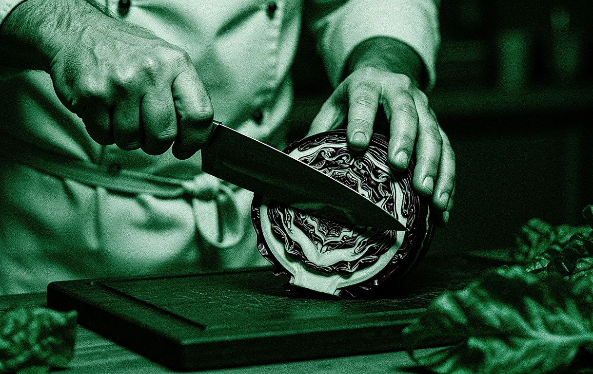 Präzises Schneiden in der Küche